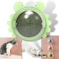 Jouet boule de menthe rotative pour chat