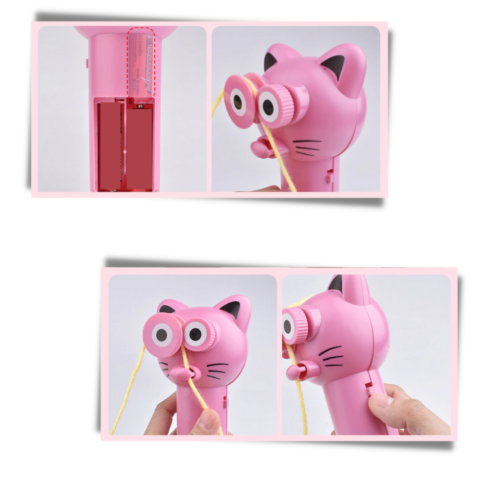 Lanceur de ficelle mignon
