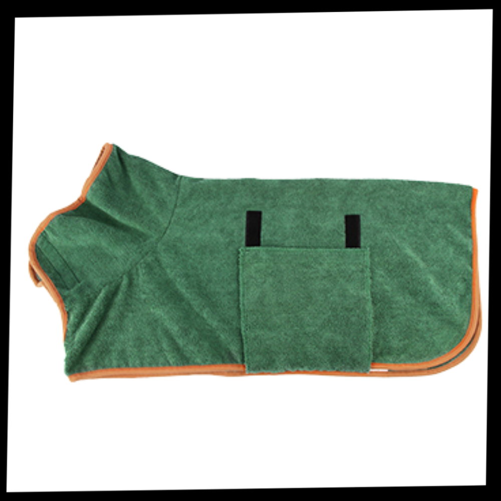 Peignoir super absorbant pour animaux de compagnie