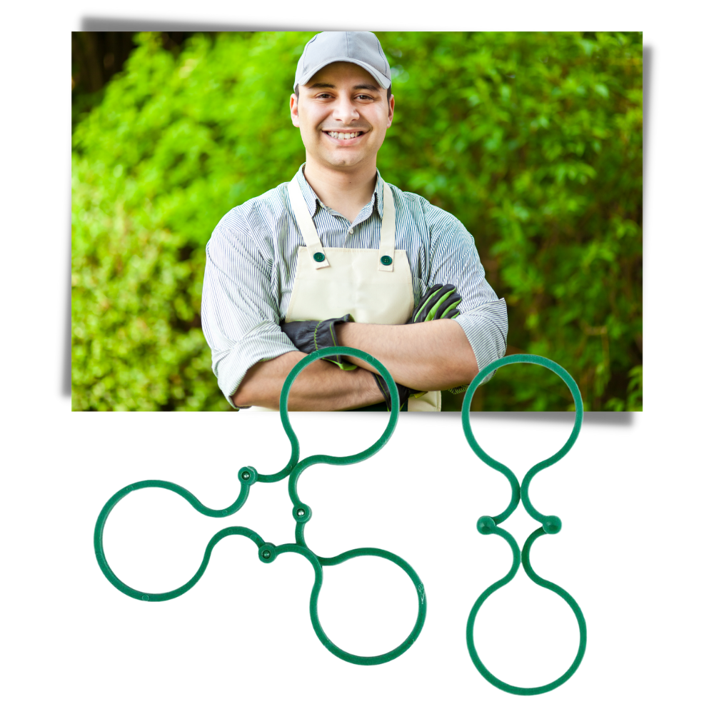 Lot d'attaches pour plantes de jardin