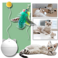 Balle -Jouet pour chat avec fonction d'auto-roulement