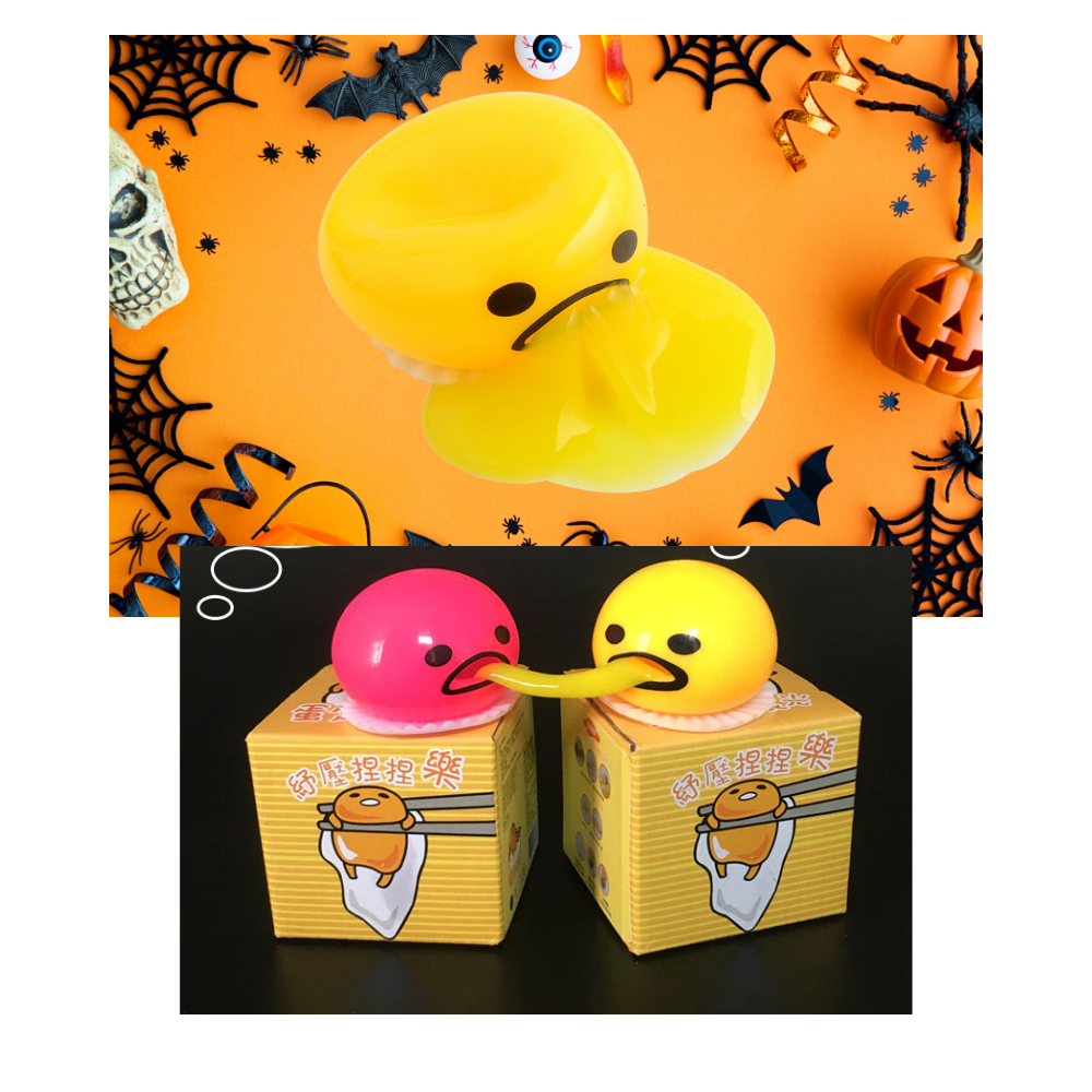 Monstre mangeur de bave d'halloween