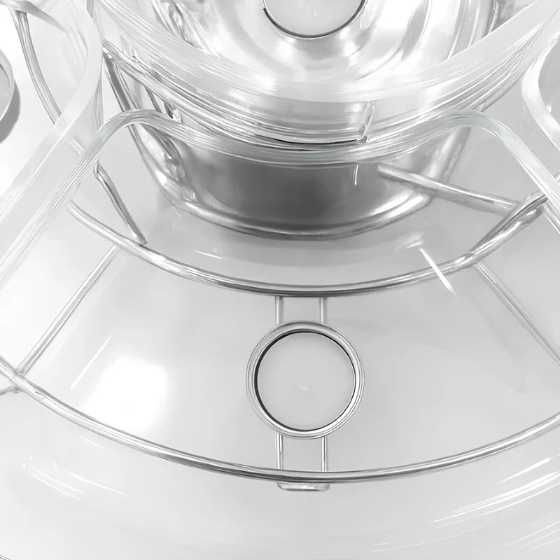 ✨ Plateau Rotatif de Luxe™ + Service de 48 Couverts Dorés OFFERT – Servez avec Élégance