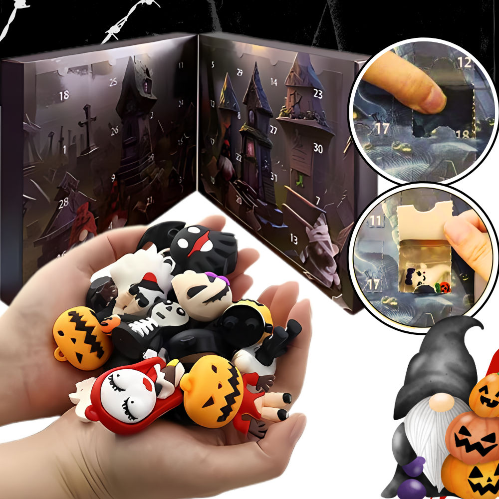 Calendrier de compte à rebours d'Halloween