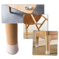 Pack de 8 protections en silicone pour pieds de meubles