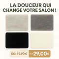 ✨ Lot de 4 Tapis Ultra-Moelleux SuperLux (150×200 cm) – Domélia