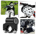 Verrou antivol pour casque de moto