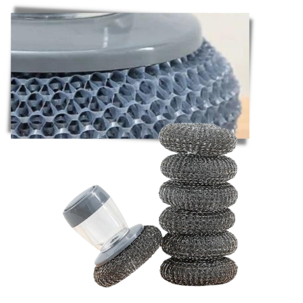 Brosse à main distributrice de savon