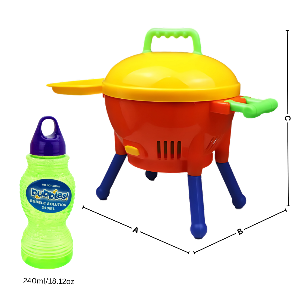Jouet barbecue à bulles