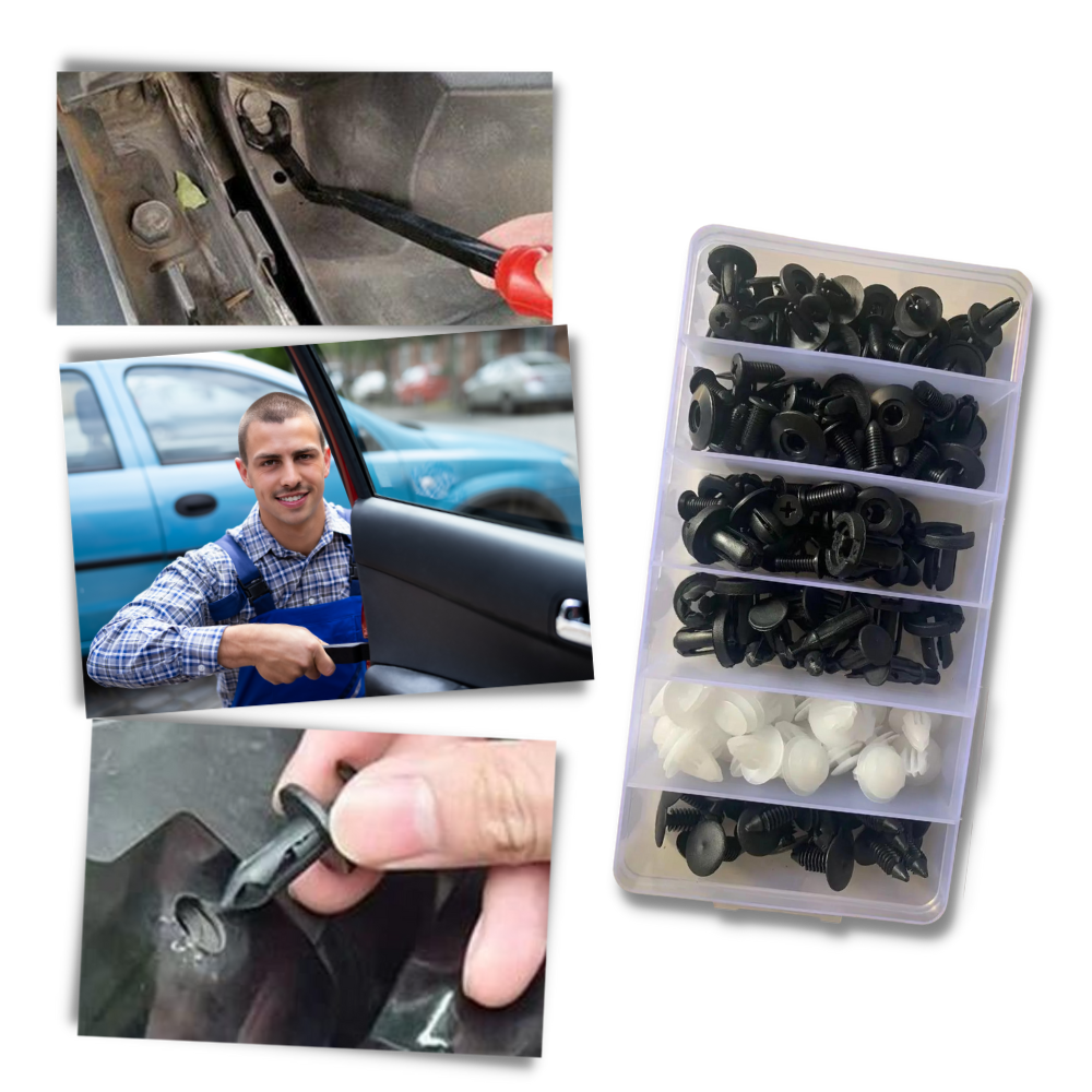 Kit de clips pour panneau de porte de voiture