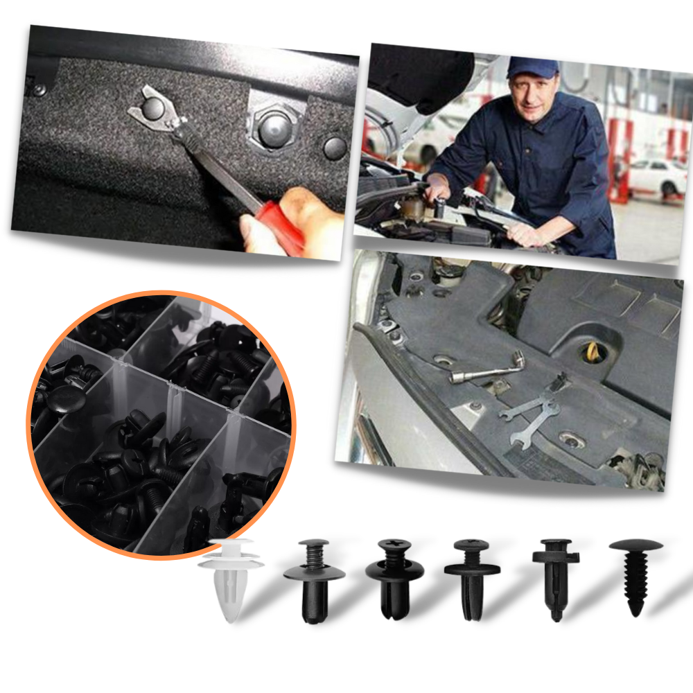 Kit de clips pour panneau de porte de voiture