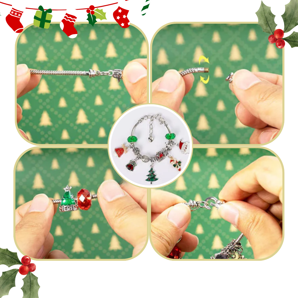 Calendrier de l'Avent Bijoux à faire soi-même de 24 jours