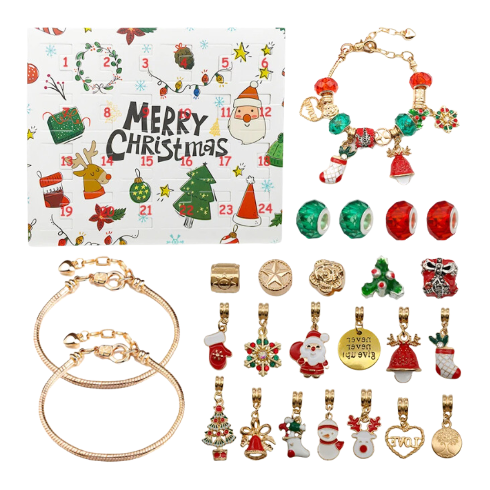 Calendrier de l'Avent Bijoux à faire soi-même de 24 jours