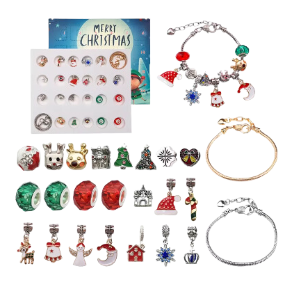 Calendrier de l'Avent Bijoux à faire soi-même de 24 jours