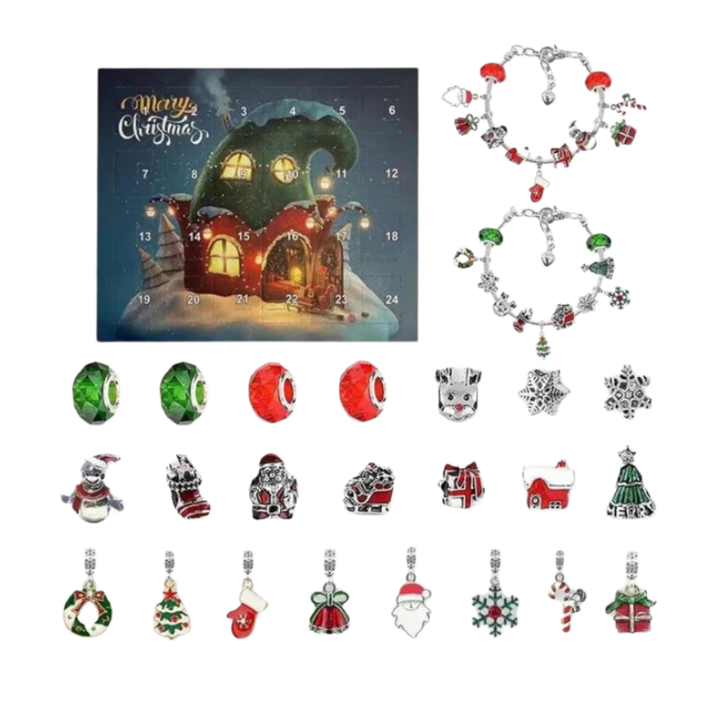 Calendrier de l'Avent Bijoux à faire soi-même de 24 jours