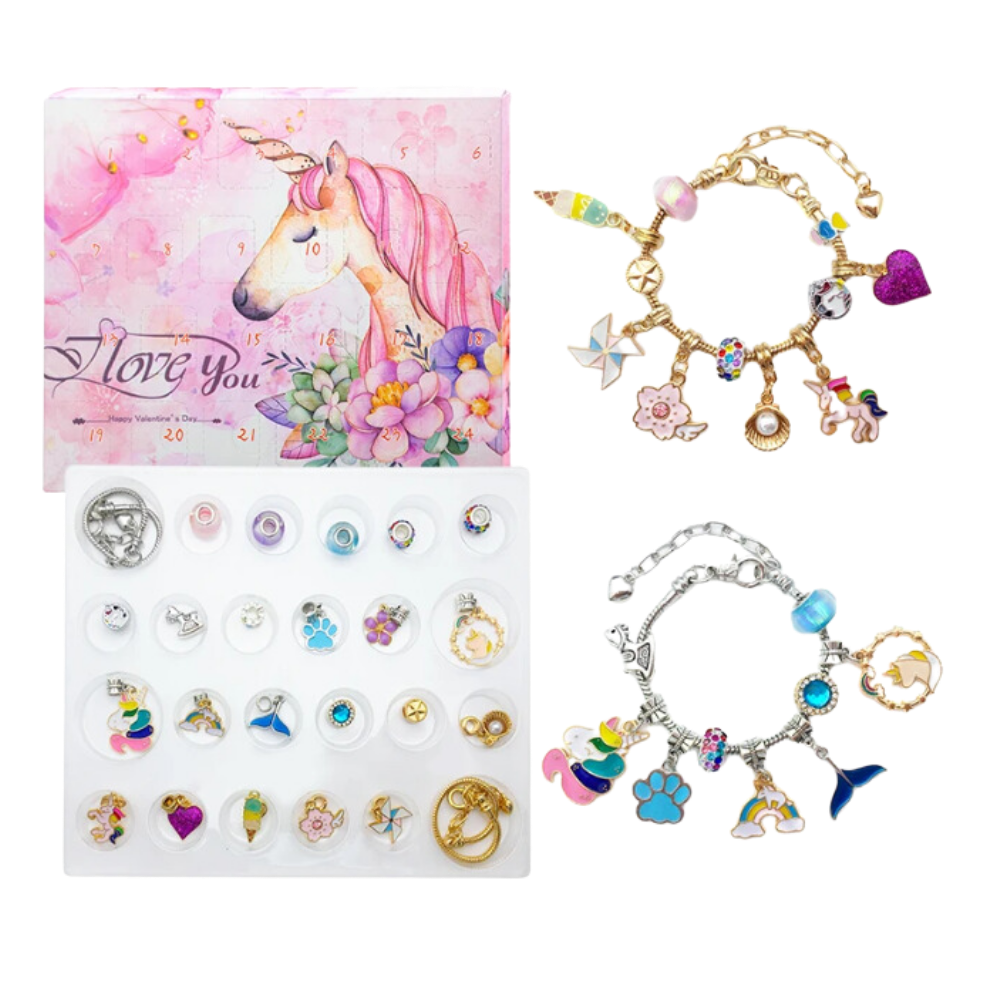 Calendrier de l'Avent Bijoux à faire soi-même de 24 jours