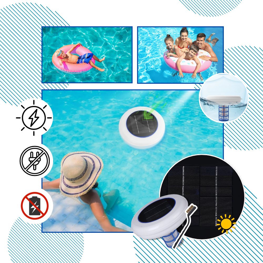 Ioniseur solaire de piscine