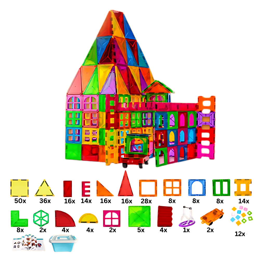 Blocs de construction magnétiques éducatifs