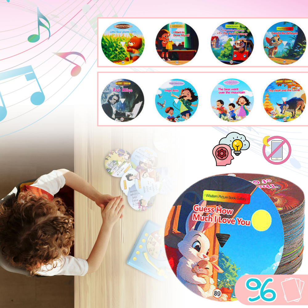 Jouet éducatif gramophone rétro