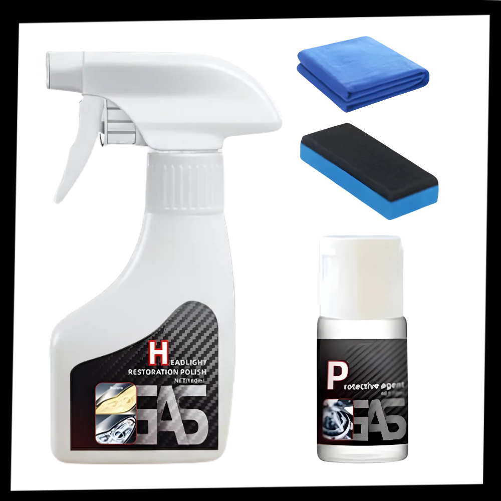 Kit de nettoyage et de restauration des phares
