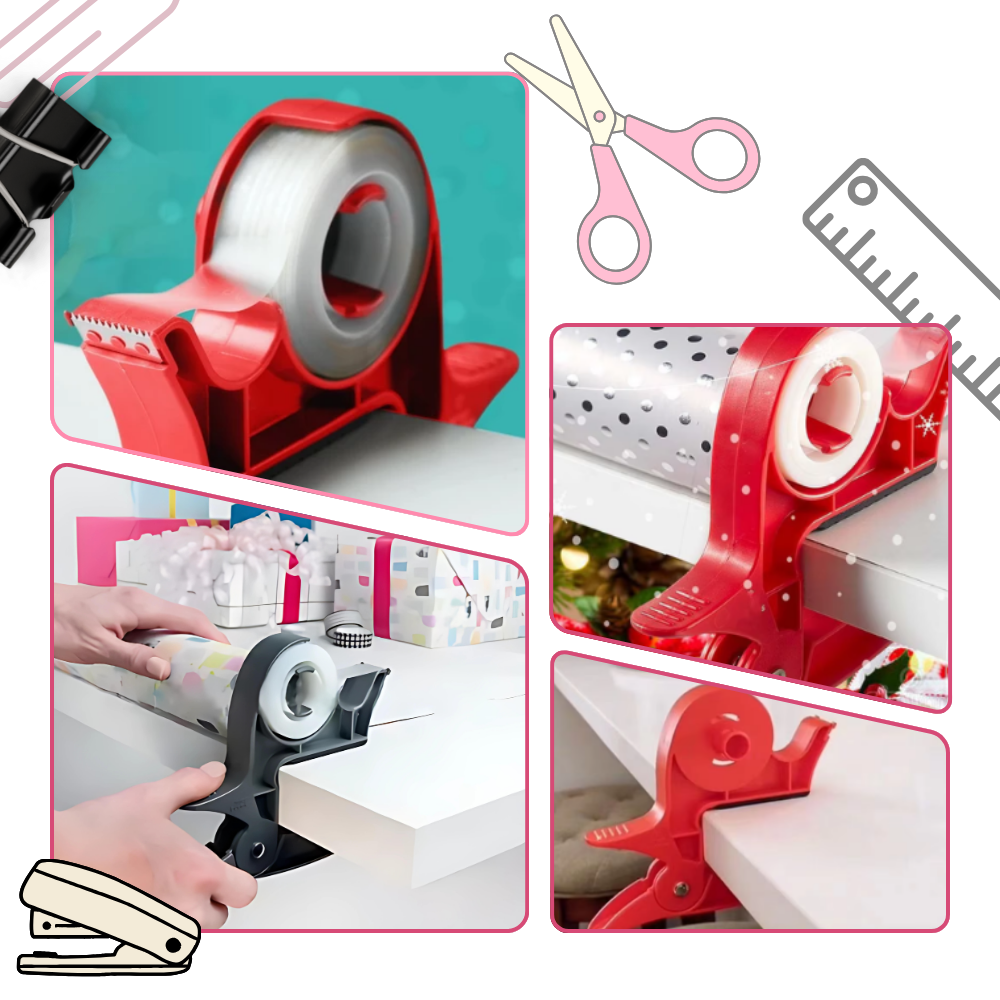 Porte-papier multifonctionnel pour papier cadeaux