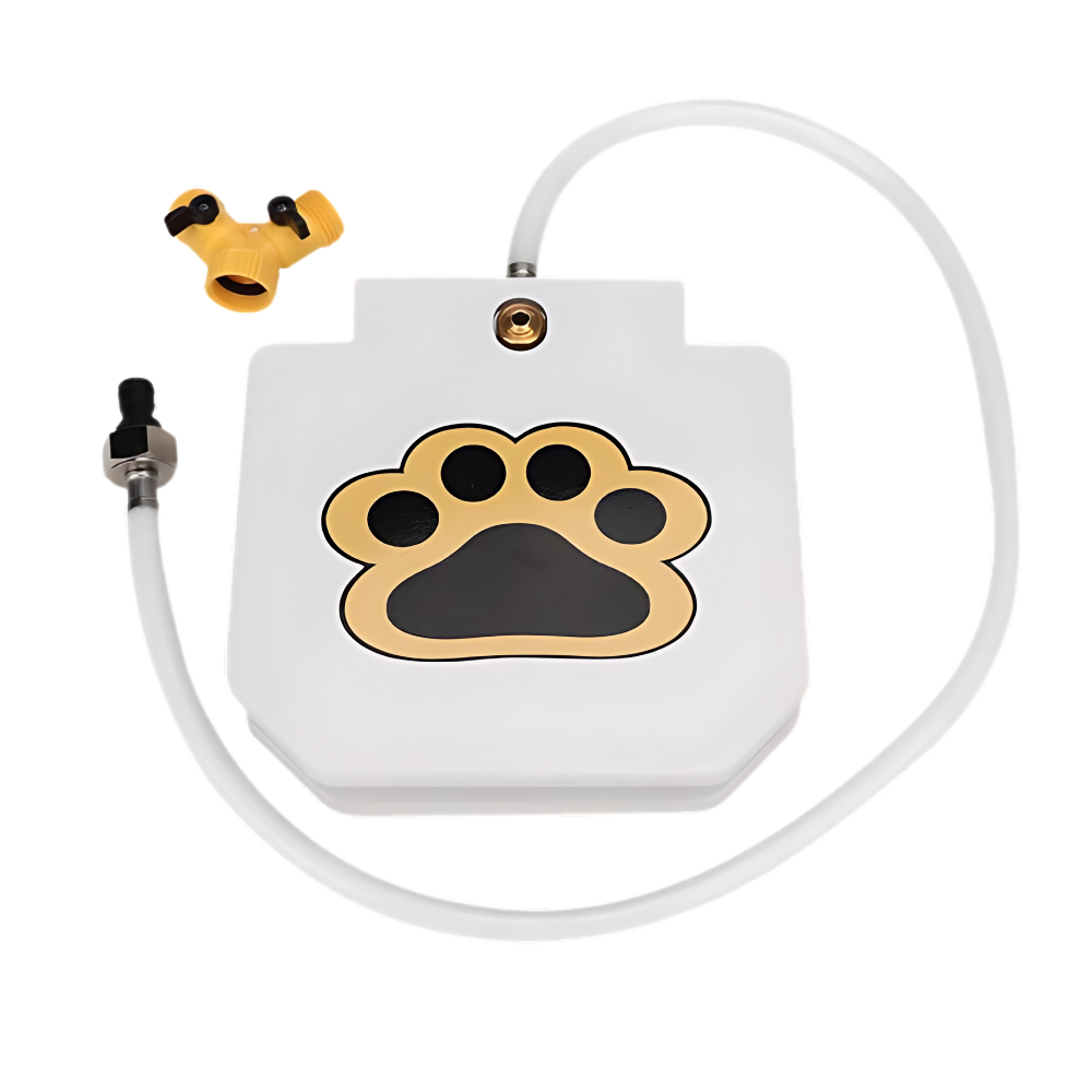 Fontaine à eau pour chien à activation par la patte