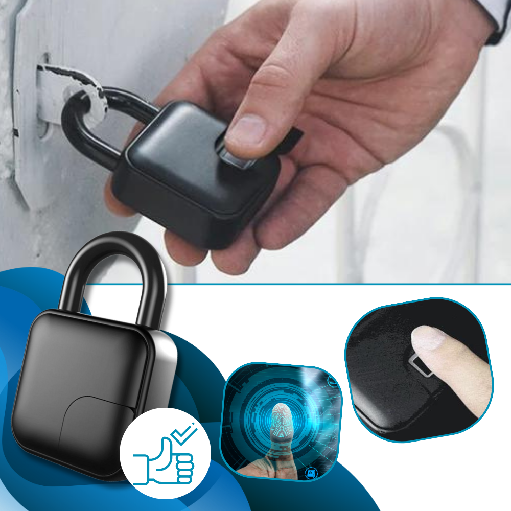 Serrure intelligente résistante à empreinte digitale