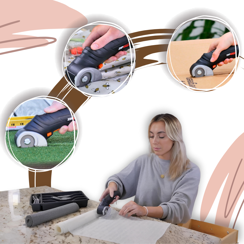 Ciseaux électriques sans fil à affûtage automatique