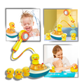 Jouets de bain canards et douche