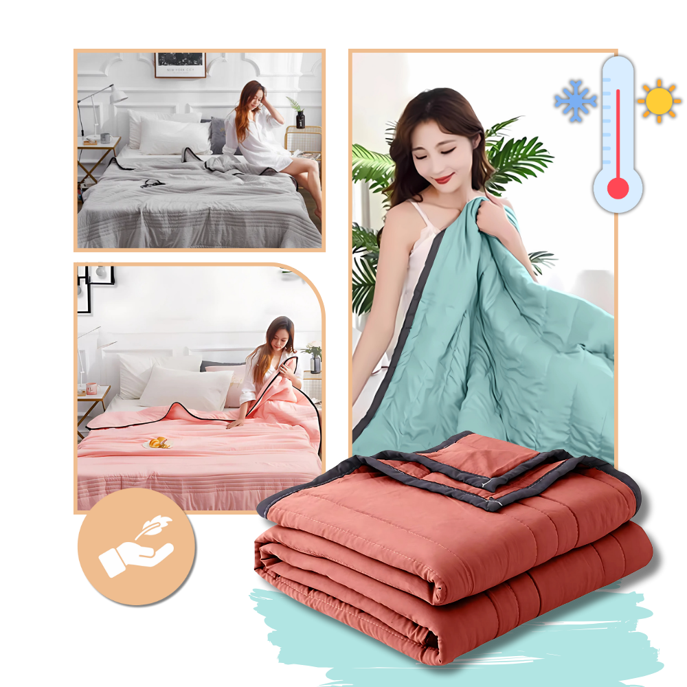 Couverture rafraîchissante et relaxante