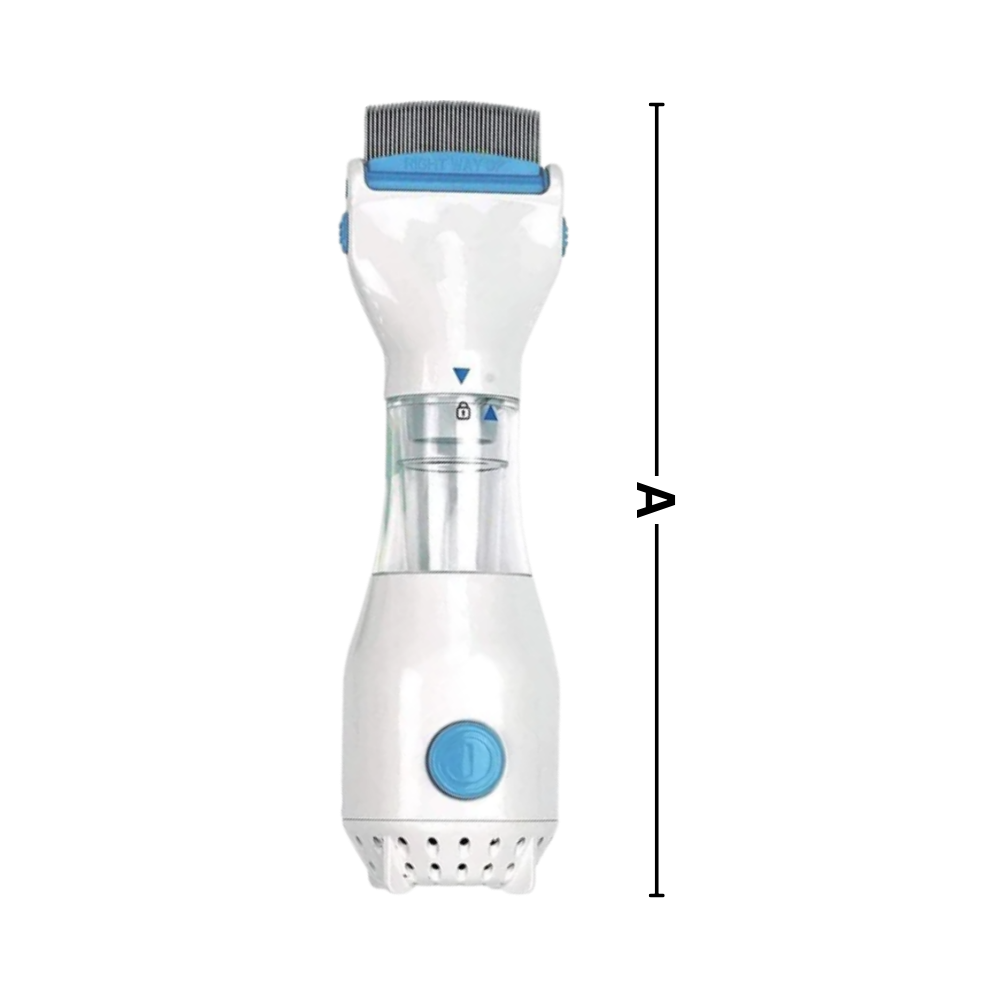 Peigne anti-poux électrique universel