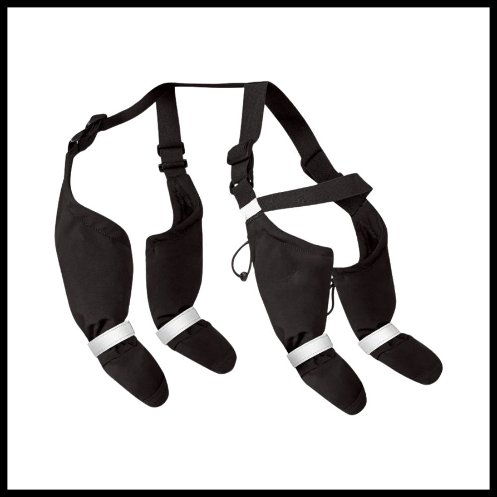 Bottes à bretelles imperméables pour chiens